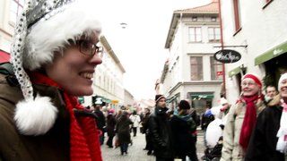 Göteborgs Lucia värmer upp Julstaden Göteborg
