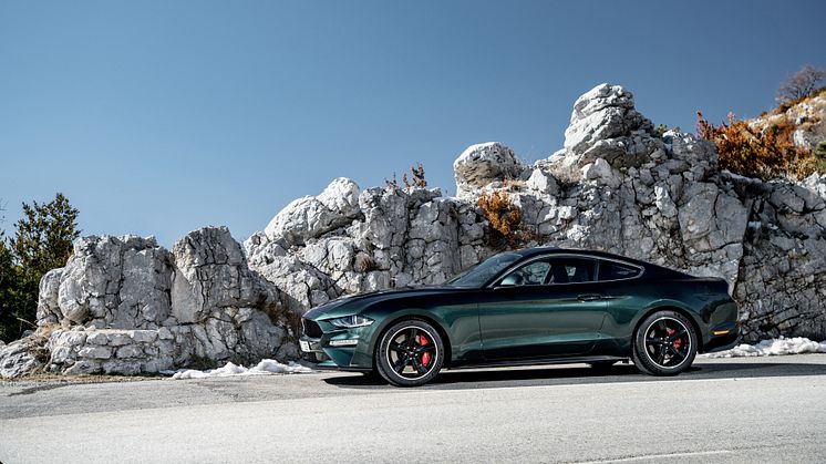 ​​Nový Ford Mustang BULLITT slaví na autosalonu v Ženevě svoji evropskou premiéru.