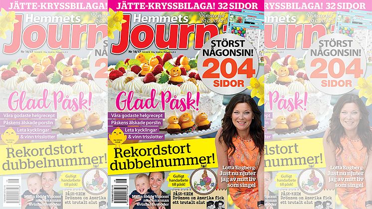 Hemmets Journal går mot strömmen och släpper rekordtjock utgåva