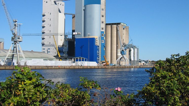 Viking Malts mälteri i Halmstad