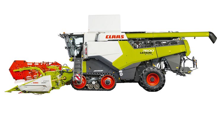 LEXION 8000 og 7000: Nye højtydende mejetærskere med op til 790 hk