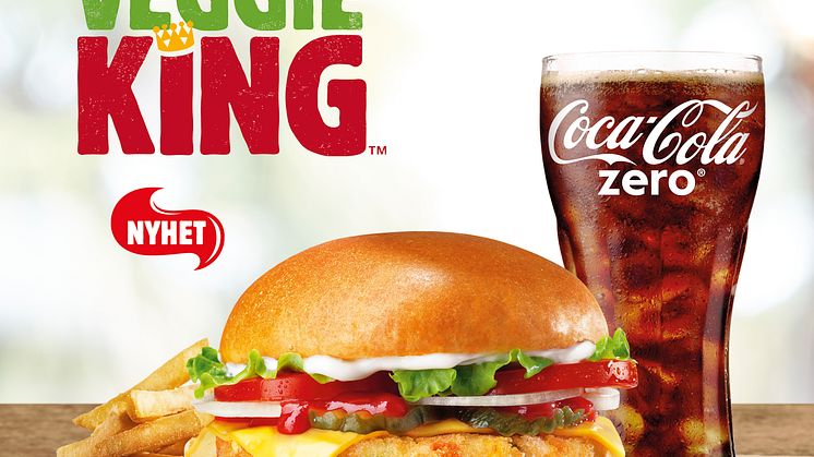 Veggie King er blitt spesielt populær i de største norske byene. (Foto: Burger King)