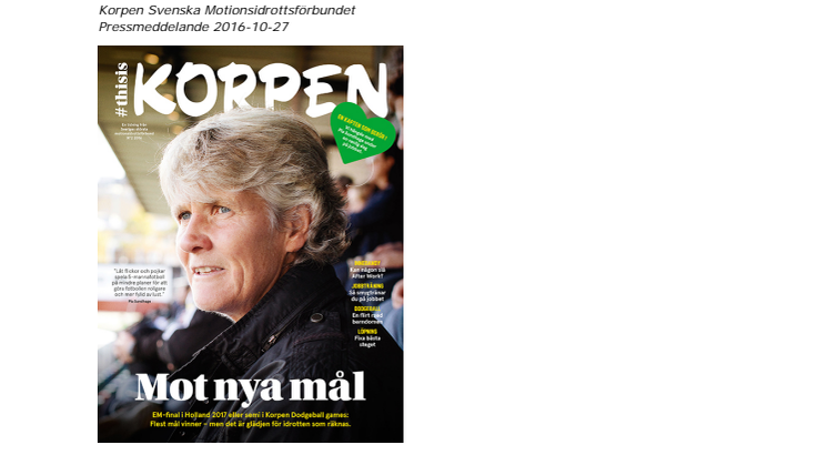#thisiskorpen tar upp Korpens ställningstagande för tjejers roll inom svensk idrott