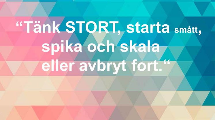 En tillbakablick på Inkubatorns verksamhetsår 2013