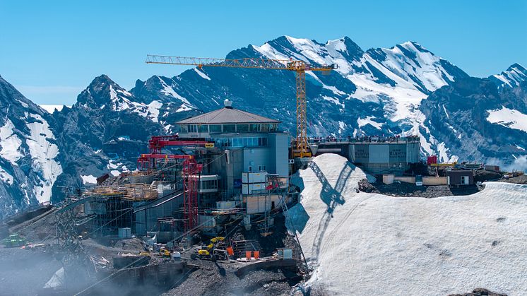 Gipfelgebäude Schilthorn - Piz Gloria