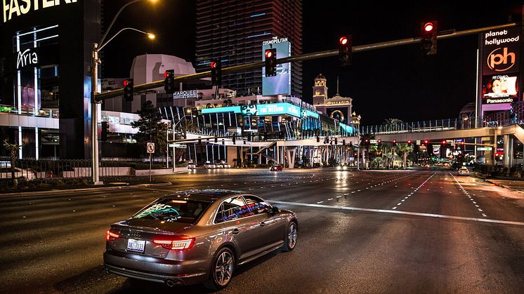 Audi connects with traffic lights in Las Vegas