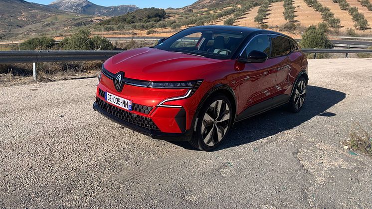 Fem stjerner til Renault Megane E-Tech Electric