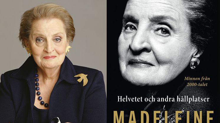 Madeleine Albright Sverigeaktuell med självbiografi — medverkar i Skavlan