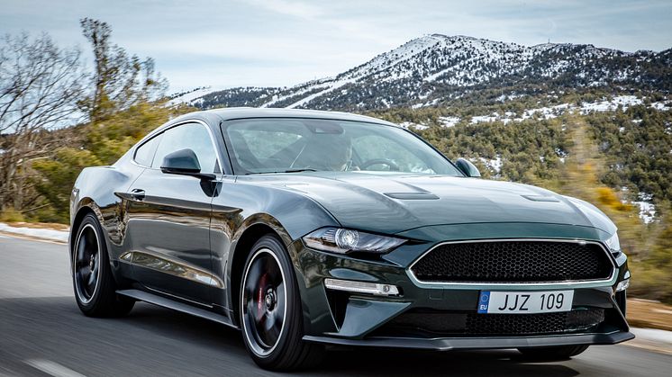 En specialversion av den legendariska Mustang-modellen Bullitt kommer börja säljas i Sverige och Europa senare i år.