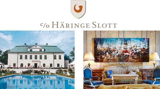 Vinn slottsvistelse på c/o Häringe Slott