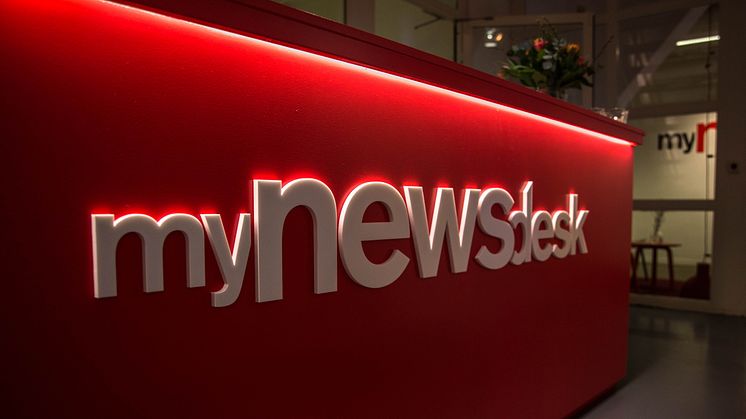 Reception hos Mynewsdesk