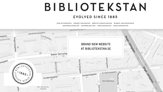 Välkommen till nya Bibliotekstan.se