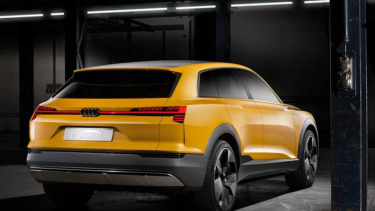 Audi h-tron quattro concept - statisk rear