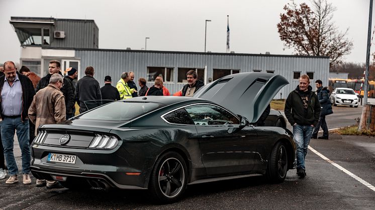 Ford Mustang Bullitt på Sjællandsringen