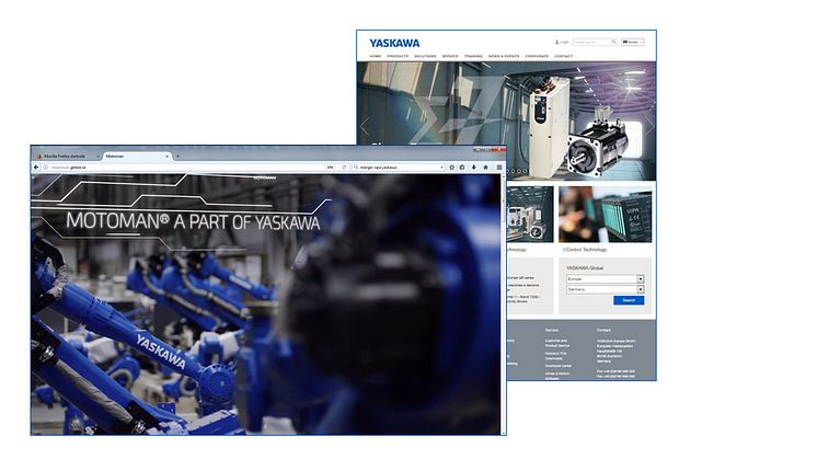 Ny webbsida för robotautomation från Yaskawa Nordic