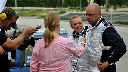 Andersson försvarade rallyguldet i sprint