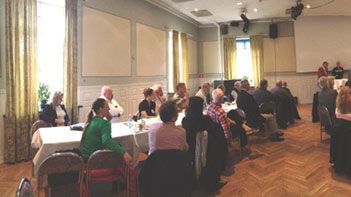 Rotary har öppna lunchmöten med partierna inför valet i Lindesberg