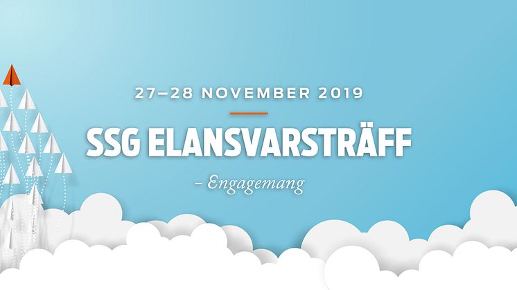 SSG hälsar välkommen till SSG Elansvarsträff 2019.