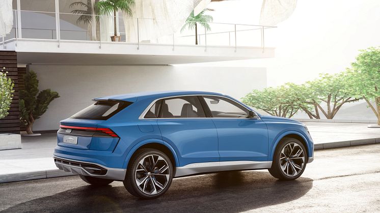 Audi Q8 concept i bombay blue