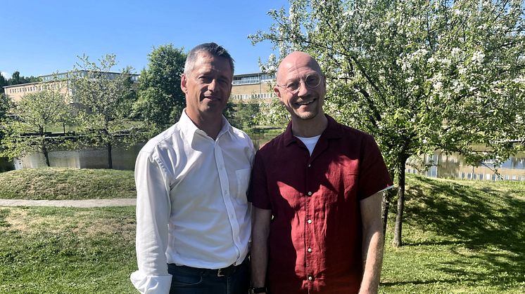 Umeå is the cornerstone in the regional development projects "Life Science City" and "SOLH". Peter Jacobsson is Operations Coordinator at Umeå Biotech Incubator and Mats Falck is project leader for the SOLH project. 