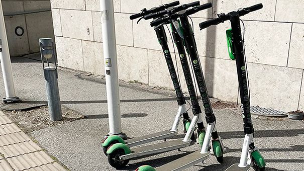 Elsparkcyklar regleras på Malmö sjukhusområde