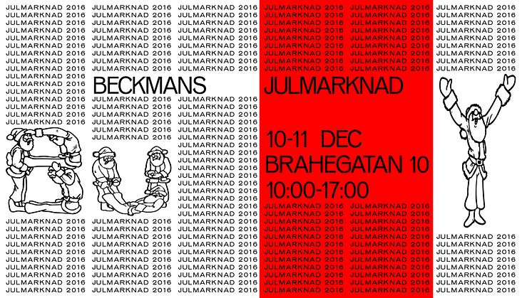 Beckmans Designhögskola samarbetar med Urb-it i årets julmarknad