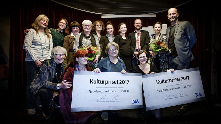 NA:s kulturpristagare 2017. Foto: Robban Andersson (NA)