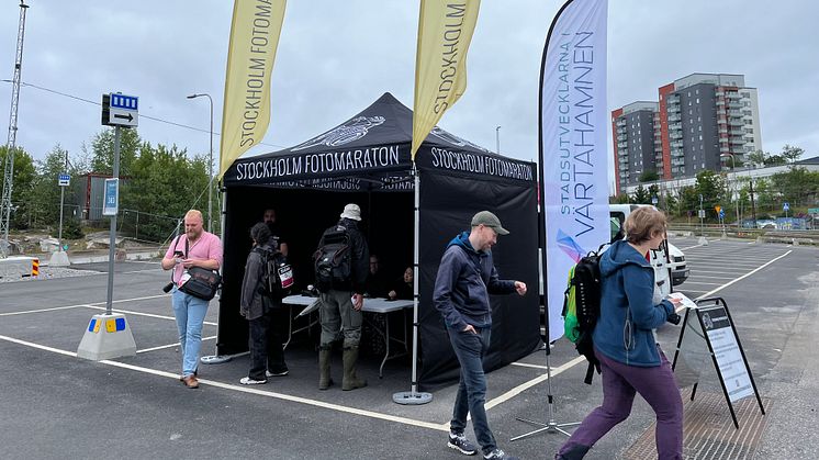 Stockholm Fotomaraton firade 10-årsjubileum i Värtahamnen