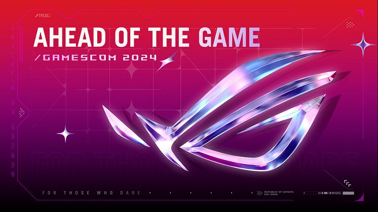 [Press Release] All the new products from ASUS ROG revealed at Gamescom 