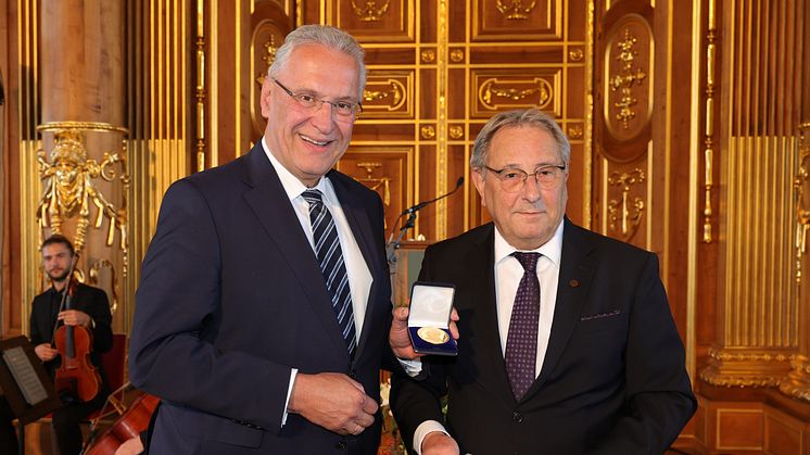 Bayerischer Staatsminister Joachim Herrmann (li) - BADS-Präsident Helmut Trentmann