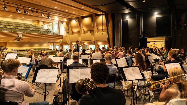 Intensiv vecka för Gävleborgs Ungdomssymfoniorkester avslutas med konserter i Bollnäs och i Gävle