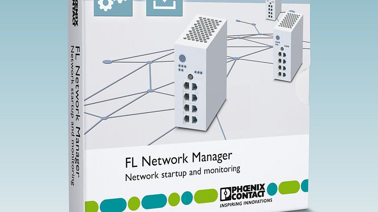 Central konfigurationsmjukvara FL Network Manager från Phoenix Contact