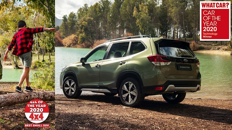 Blandt de allerførste er de ansete medier ”What Car?” og ”4X4 Magazine”. Foruden rosende testrapporter er Subaru Forester også blevet tildelt prestigefyldte udmærkelser.