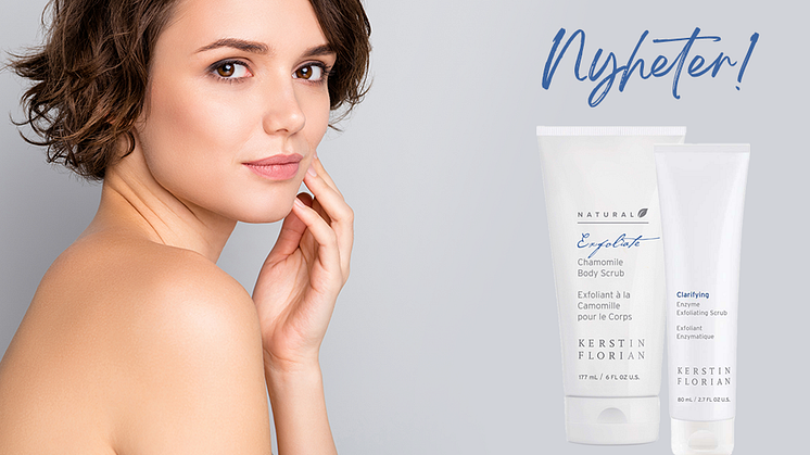 NYHETER! Chamomile Body Scrub & Clarifying Enzyme Exfoliating Scrub