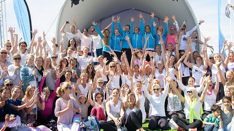 Nu kan alla träna och yoga med Yogobe i sommar