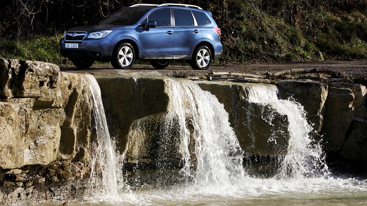 Uppdaterade Forester med Boxerdiesel Lineartronic