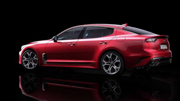 Kia Stinger vinner designpris 