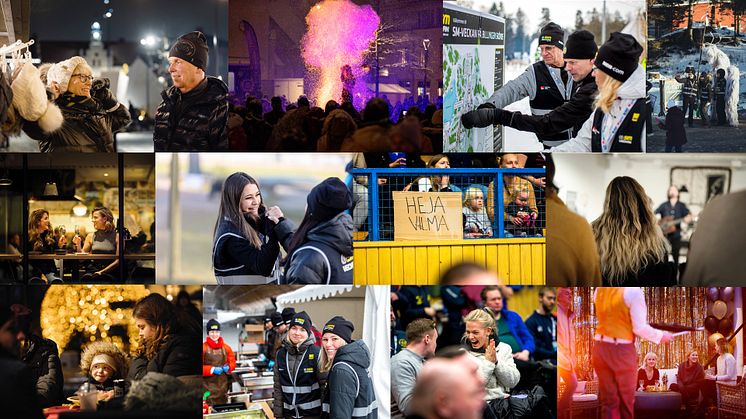 Gemenskap och engagemang genomsyrade SM-veckan vinter i Skövde. Foto: Bildbyrån/Tobias Andersson/Mattias Nilsson