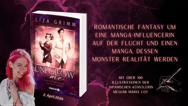 Hochemotional und aufwendig illustriert: Liza Grimm verbindet Romantasy mit Manga!