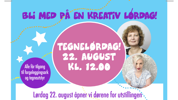Unik salgsutstilling, Halve kongeriket - Barnebokillustrasjoner, åpnes i morgen av Fam Irvoll
