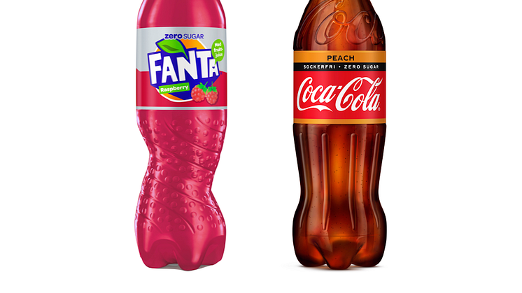 Vårens sockerfria nyheter från Fanta och Coca-Cola