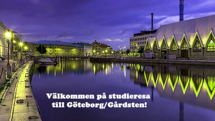 Studieresa till Göteborg/Gårdsten med fokus på säkerhet och trygghet