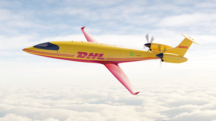 DHL Express formar framtiden för hållbar flygtransport med beställningen av de allra första elektriska fraktplanen från Eviation