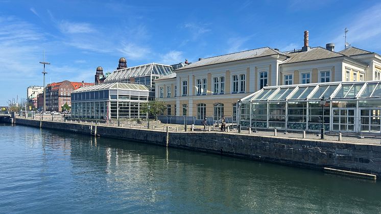 Ramirent blir en del i projektet att renovera det anrika Börshuset i centrala Malmö. Foto: Veidekke