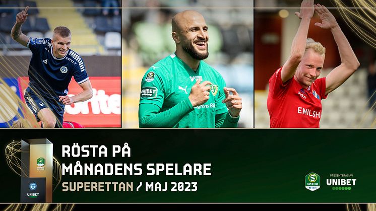 Dubbelchans för Utsikten när Månadens spelare och tränare ska koras