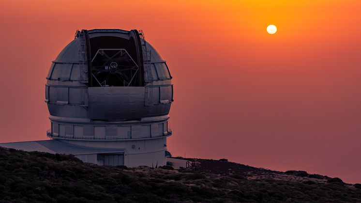 Observatorium i Roque de los Muchachos på La Palma