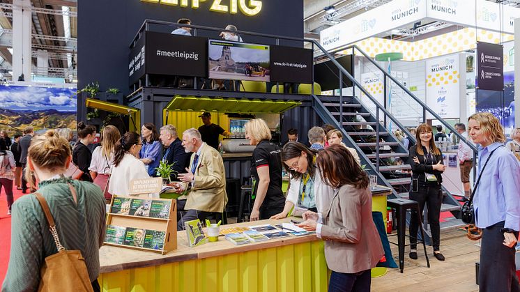 Repräsentativ und gut besucht: Leipzig-Stand auf der IMEX - Foto: David Straßburger