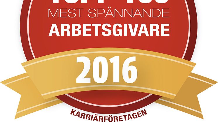 ​ONE Nordic är ett Karriärföretag 2016   