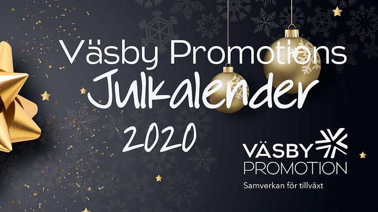 Räkna ner till jul med Väsby Promotions julkalender
