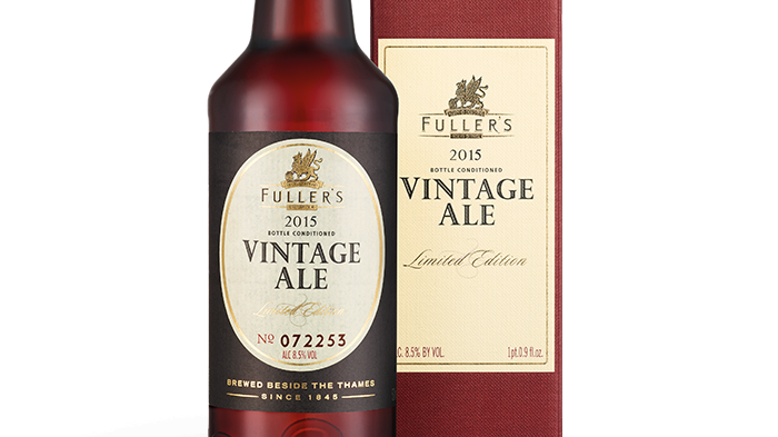 15 000 flaskor Fuller’s Vintage Ale 2015 till Sverige 